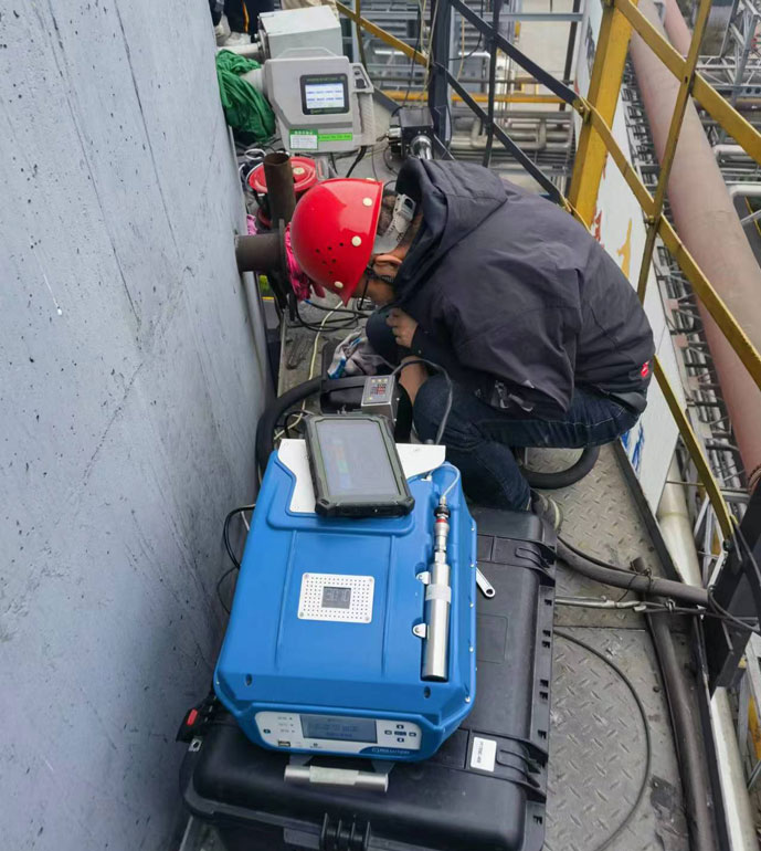 PF-300配合山西環(huán)保部大氣司調(diào)研測試