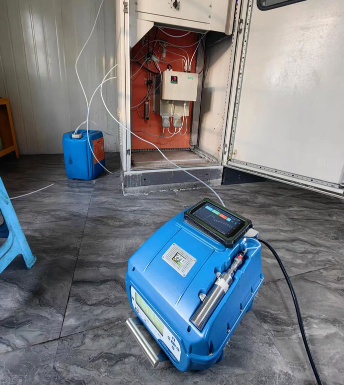 山西某能源科技有限公司非甲烷總烴現(xiàn)場測試